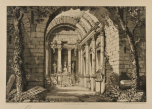 Le Temple de Diane à Nîmes