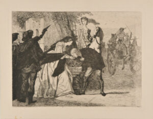 Man Drinking from Woman’s Hands