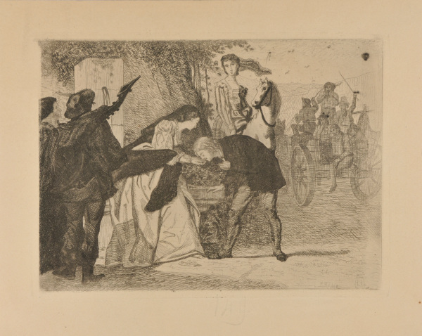 Man Drinking from Woman’s Hands