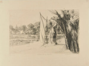 Thames Ditton – with a sail