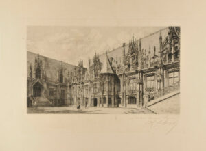 Courtyard of a Chateau