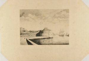 La Tour François ler au Hâvre (Démolie en 1861)