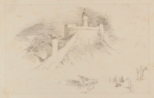 VIEW OF THE MUNOT, SCHAFFHAUSEN