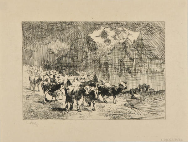 Un troupeau de vaches dans l’Oberland - Image 2