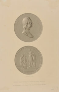 Obverse and Reverse of the Allston Medal