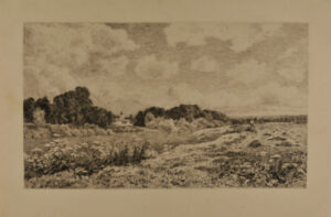 Women Walking to the Village Church