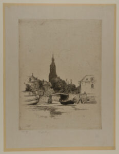 Bridge Over Canal, Delft