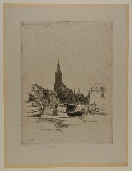 Bridge Over Canal, Delft