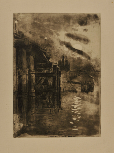 TWILIGHT, NOTRE DAME, PARIS