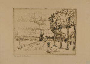 Auvers, La Route de Pontoise