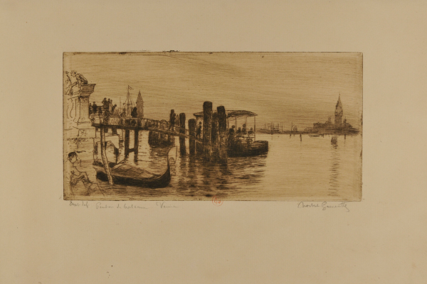 THE LANDING STAGE, VENICE