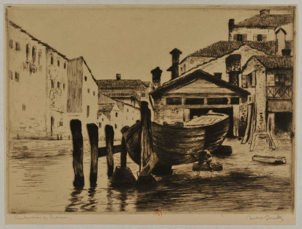 BOAT BUILDING, VENICE