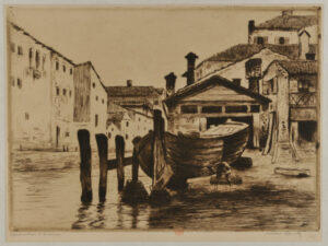 Venise, Construction de bateaux