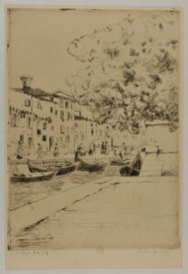 Entrance to the Public Garden, Venice