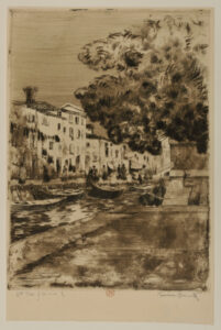 Entrance to the Public Garden, Venice