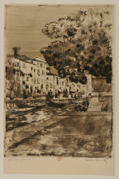 ENTRANCE TO THE PUBLIC GARDEN, VENICE