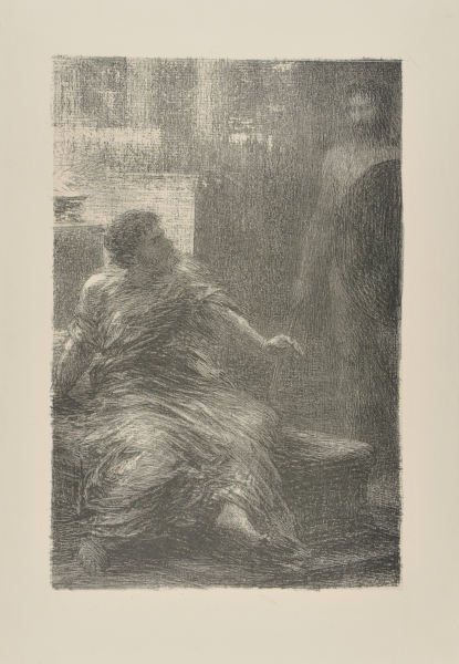 AENEAS SEEING THE SPIRIT OF HECTOR