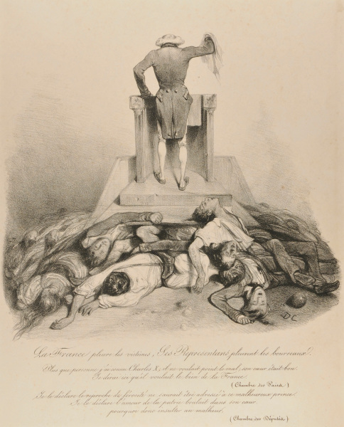 La France pleure les victimes, ses representants pleurent les bourreaux