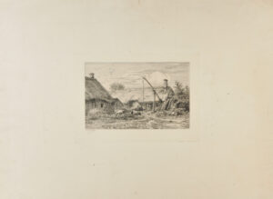 Paysage: Chaumières