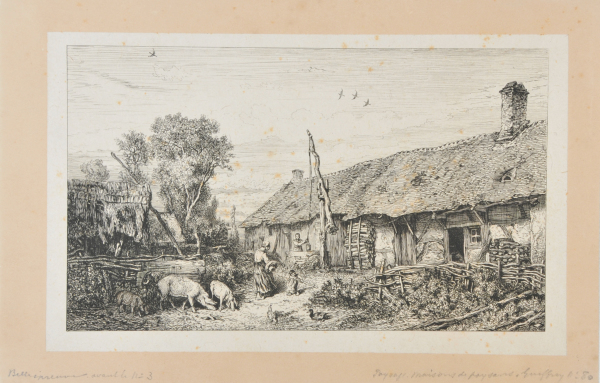 LANDSCAPE: PEASANTS' HOUSE
