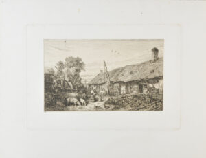 Paysage: Maison de paysans