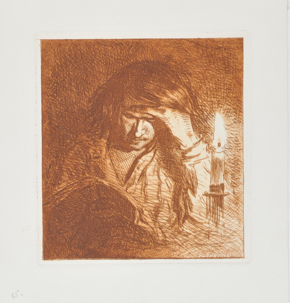 READER (CANDLELIGHT)