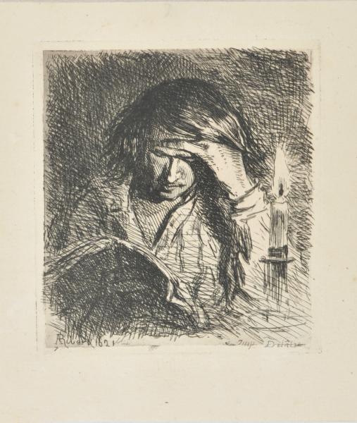 READER (CANDLELIGHT)