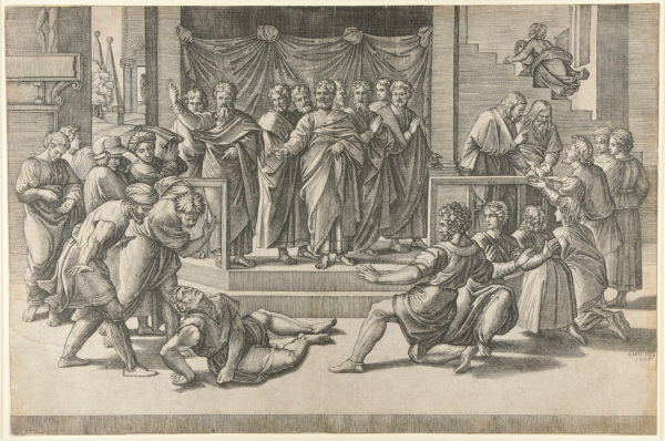 THE DEATH OF ANANIAS
