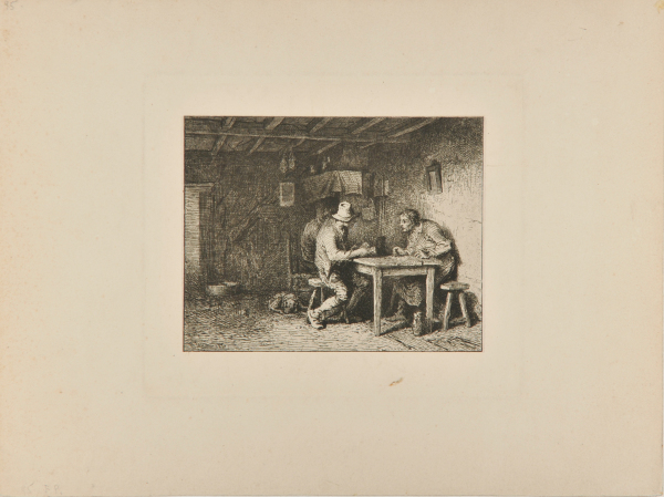 CARD PLAYERS: INTERIOR