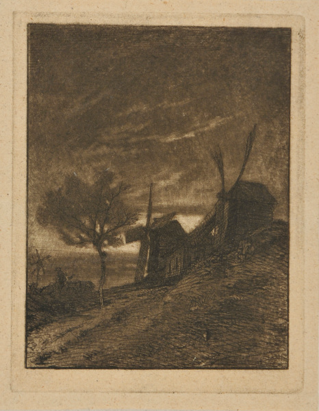 WINDMILLS IN MONTMARTRE