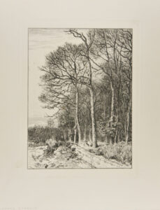 Landscape: Winter – Edge of the Forest