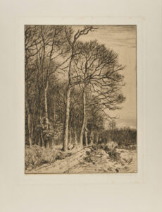 Landscape: Winter – Edge of the Forest