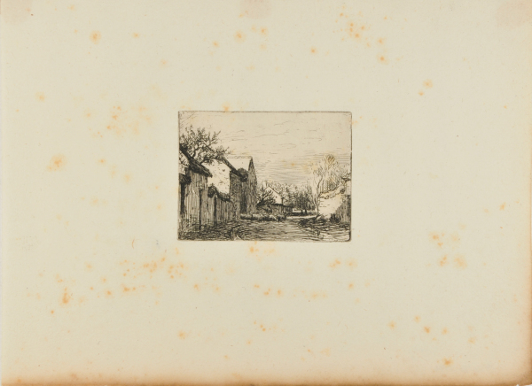 THE STREET IN BARBIZON