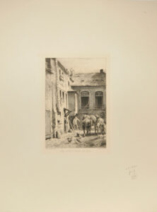 Une Cour à Paris en 1865