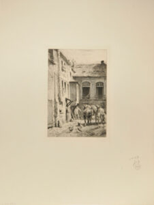 Une Cour à Paris en 1865