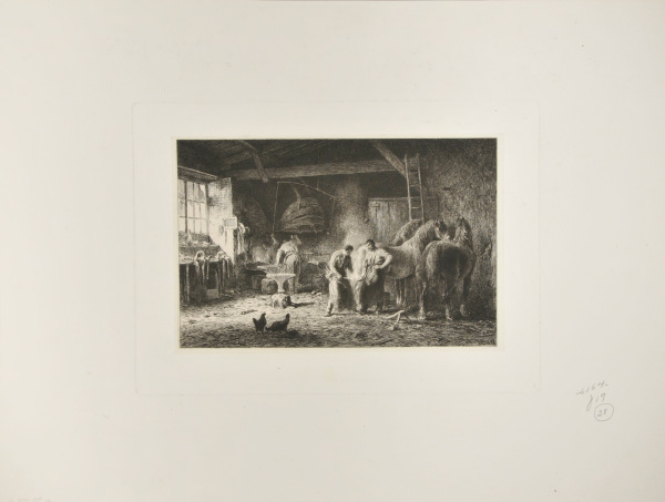 THE BLACKSMITH'S WORKSHOP