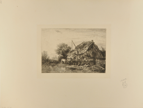 LANDSCAPE: THATCHED COTTAGE