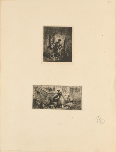 THE PIG SLAUGHTERER; SCRUB WOMAN