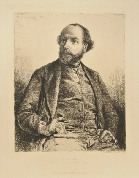 Portrait de M. Luquet