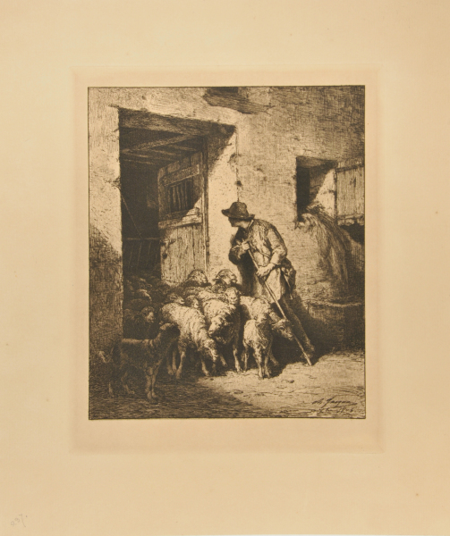 THE DEPARTURE OF THE SHEEP