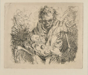 La Mort berçant un enfant