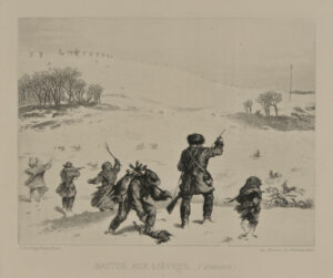 Battue aux lièvres (Hongrie)