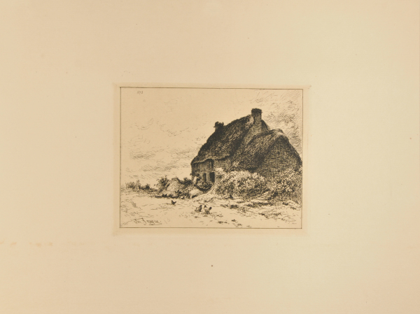 THE TWO THATCHED COTTAGES, KERCASSIER