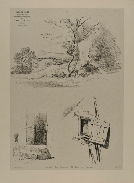 TREES AND ROCKS, DOORSTEP, WINDOW