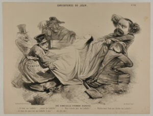 Une Demoiselle vivement disputée