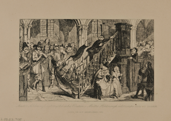 MASTER HODENOUGH INTERRUPTED IN HIS VOCATION