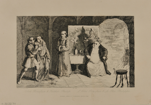 ABBOT BONIFACE AND FATHER PHILIP