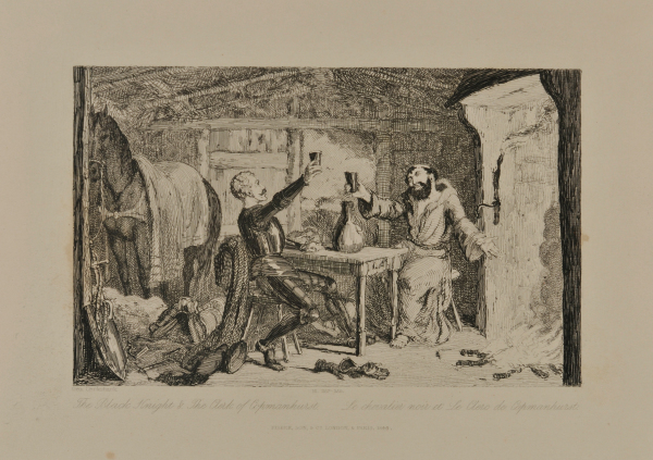 The Black Knight and the Clerk of Copmanhurst