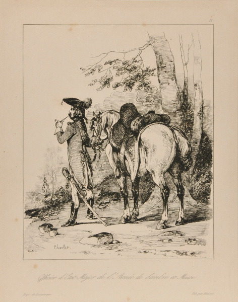 Officier d’Etat Major de l’Armée de Sambre et Meuse