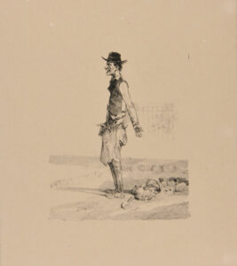 Man with a basket of vegetables